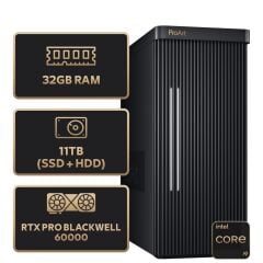 ASUS PROART PD500TE-913900258X Intel Core i9-13900 - 32GB RAM - 1TB M.2 SSD - 10TB HDD - RTX PRO BLACKWELL 6000 96GB - W11P