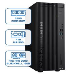 Asus ExpertCenter D701MER-7147003290 i7 14700 32 GB DDR5 4 TB M.2 SSD RTX PRO 2000 BLACKWELL 16GB W11P Desktop