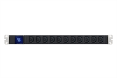 IEC 320 (C13-C19) Soketli Volt/Ampermetre Modüllü PDU