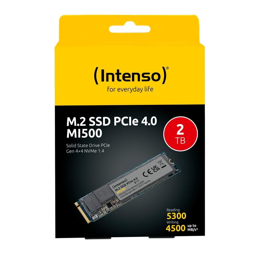 INTENSO 2TB MI500 GEN.4X4 NVME 1.4 SSD 5300MB-4500MB/S SSD DİSK