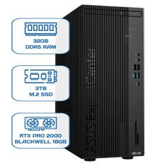 Asus ExpertCenter D701MER-7147003290 i7 14700 32 GB DDR5 3 TB M.2 SSD RTX PRO 2000 BLACKWELL 16GB W11P Desktop