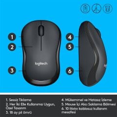 LOGITECH M220 SLIENT MOUSE 910-004878