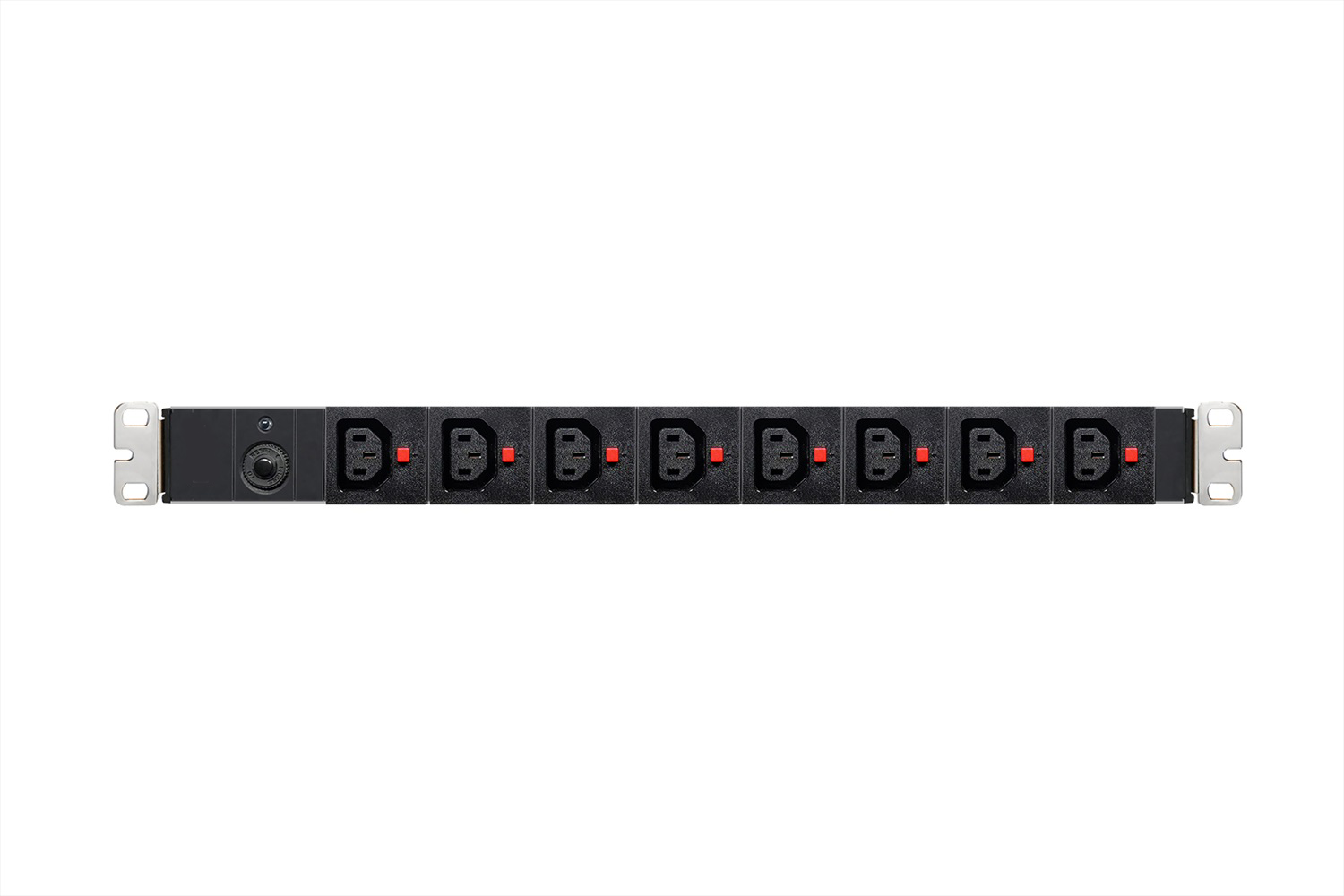 Kilitli IEC 320 (C13-C19) Soketli Buton Sigortalı PDU