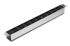 Kilitli IEC 320 (C13-C19) Soketli Yıldırım Korumalı PDU