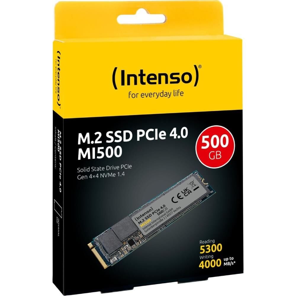 INTENSO 500GB MI500 GEN.4X4 NVME 1.4 SSD 5300MB-4000MB/S SSD