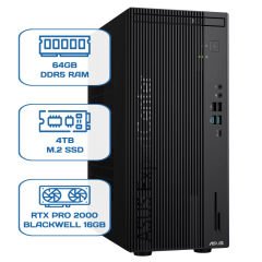 Asus ExpertCenter D701MER-7147003290 i7 14700 64 GB DDR5 4 TB M.2 SSD RTX PRO 2000 BLACKWELL 16GB W11P Desktop