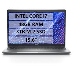 DELL LATİTUDE 5530  İ7-1255U - 48GB RAM - 3TB M.2 SSD - W11P - 15,6'' TAŞINABİLİR BİLGİSAYAR