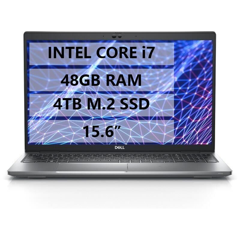 DELL LATİTUDE 5530  İ7-1255U - 48GB RAM - 4TB M.2 SSD - W11P - 15,6'' TAŞINABİLİR BİLGİSAYAR