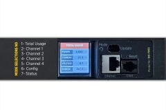 IEC 320 (C13-C19) Kilitli Soketli Buton Korumalı SMART PDU