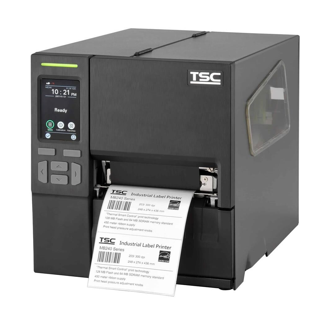 Tsc MB240T 203 DPI 8 IPS LCD USB Seri Endüstriyel Barkod Etiket Yazıcı