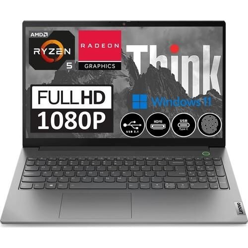 LENOVO THİNKBOOK 15 G3 AMD RYZEN 5-5500U/16GB/512GB/DOS/15.6'' FHD TAŞINABİLİR BİLGİSAYAR 21A40038TX