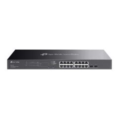 TP-LINK TL-SG2218P 150W 16GE SMART POE SWITCH 2 SFP L3 STATIC ROUTING-4K VLAN METAL SWTİCH
