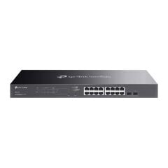 TP-LINK TL-SG2218P 150W 16GE SMART POE SWITCH 2 SFP L3 STATIC ROUTING-4K VLAN METAL SWTİCH