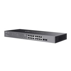 TP-LINK TL-SG2218P 150W 16GE SMART POE SWITCH 2 SFP L3 STATIC ROUTING-4K VLAN METAL SWTİCH