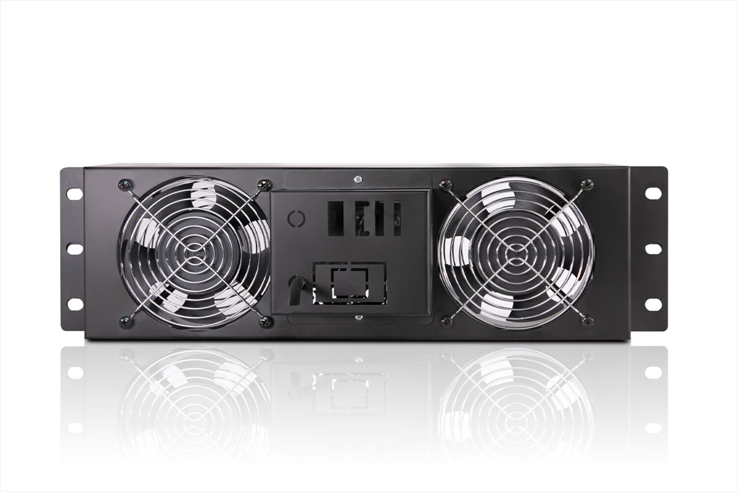 İkili Rack 3U Smart Yönetim Modüllü Kompakt Fan Ünitesi