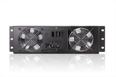 İkili Rack 3U Smart Yönetim Modüllü Kompakt Fan Ünitesi