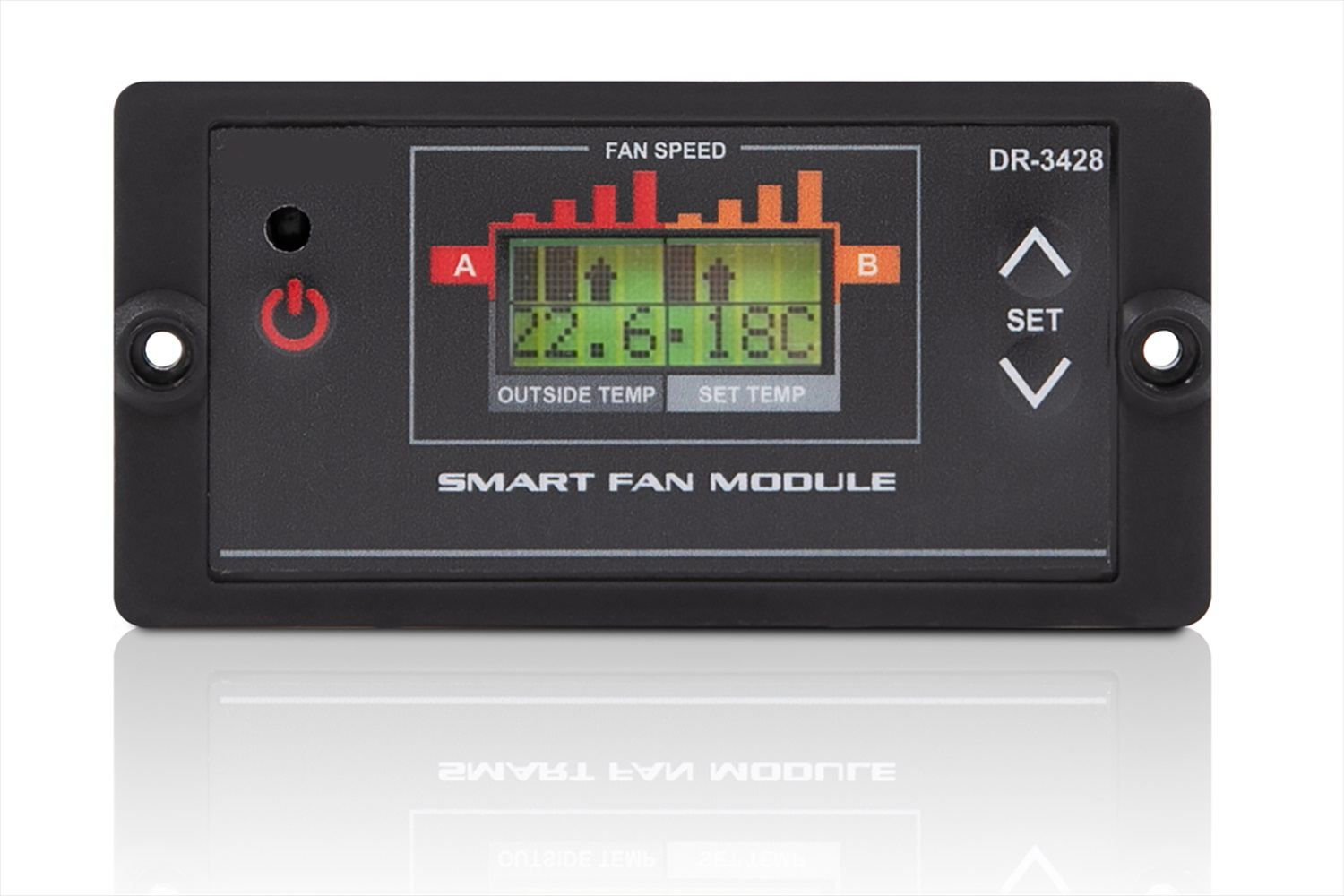 Digital Termostatlı Smart Fan Montaj Modülü