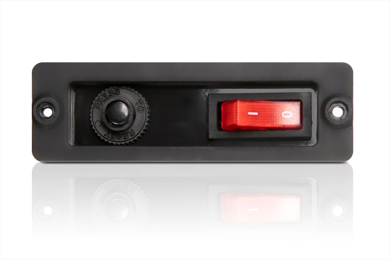 ON/OFF Anahtar + Buton Sigorta Analog Slim Case Fan Montaj Modülü