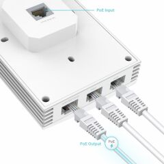 TP-LİNK OMADA EAP655-WALL DUVAR TİPİ AX3000 WİFİ6 ACCESS POİNT