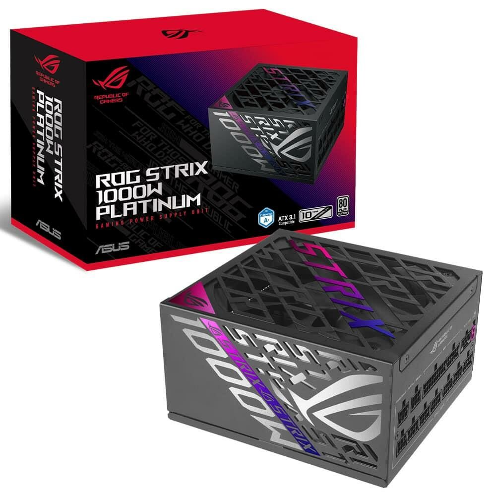 ASUS ROG STRIX 1000W 80+ PLATINUM 1000P TAM MODÜLER POWER SUPPLY ROG-STRIX-1000P-GAMING 90YE00W1B0NA00