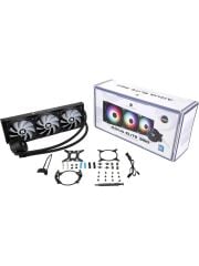 THERMALRIGHT AQUA ELİTE 360 ARGB BLACK 360MM, ARGB, SİYAH, AM5,AM4, LGA1700, LGA1200 SIVI IŞLEMCİ SOĞUTUCUSU