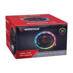 RAMPAGE COOL-FIX 1x120mm RGB FANLI İŞLEMCİ SOĞUTUCU