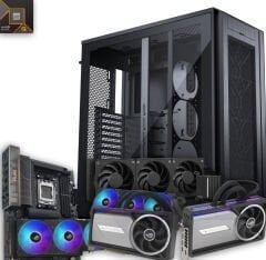 ProArt Ryzen 9 9950X3D 128GB DDR5 2TB m2 RTX 5090 LC x 2 Sıvı Soğutuculu (Çift Ekran Kartı) W11P