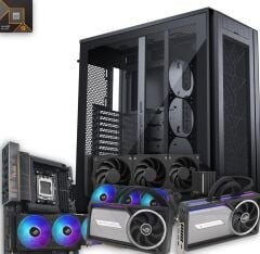 ProArt Ryzen 9 9950X3D 256GB DDR5 4TB m2 + 14TB HDD RTX 5090 LC x 2 Sıvı Soğutuculu (Çift Ekran Kartı) W11P