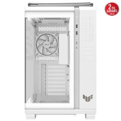 ASUS TUF GAMİNG GT502 HORİZON ARGB BEYAZ MESH TEMPERLİ CAM USB 3.2 MİD TOWER ATX GAMİNG KASA 90DC0093-B19010
