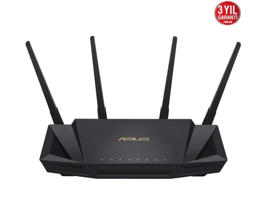ASUS RT-AX58U V2 WIFI6 DUAL BAND-GAMİNG-Aİ MESH-AİPROTECTİON-TORRENT-BULUT-DLNA-4G-VPN-ROUTER-ACCESS POİNT 90IG04Q0-MO3R10