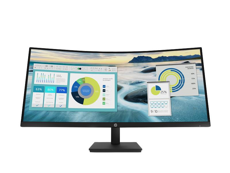 HP P34HC G4 WQHD USB-C CURVED 3440X1440 5MS 60 HZ 34'' MONİTÖR 21Y56AA