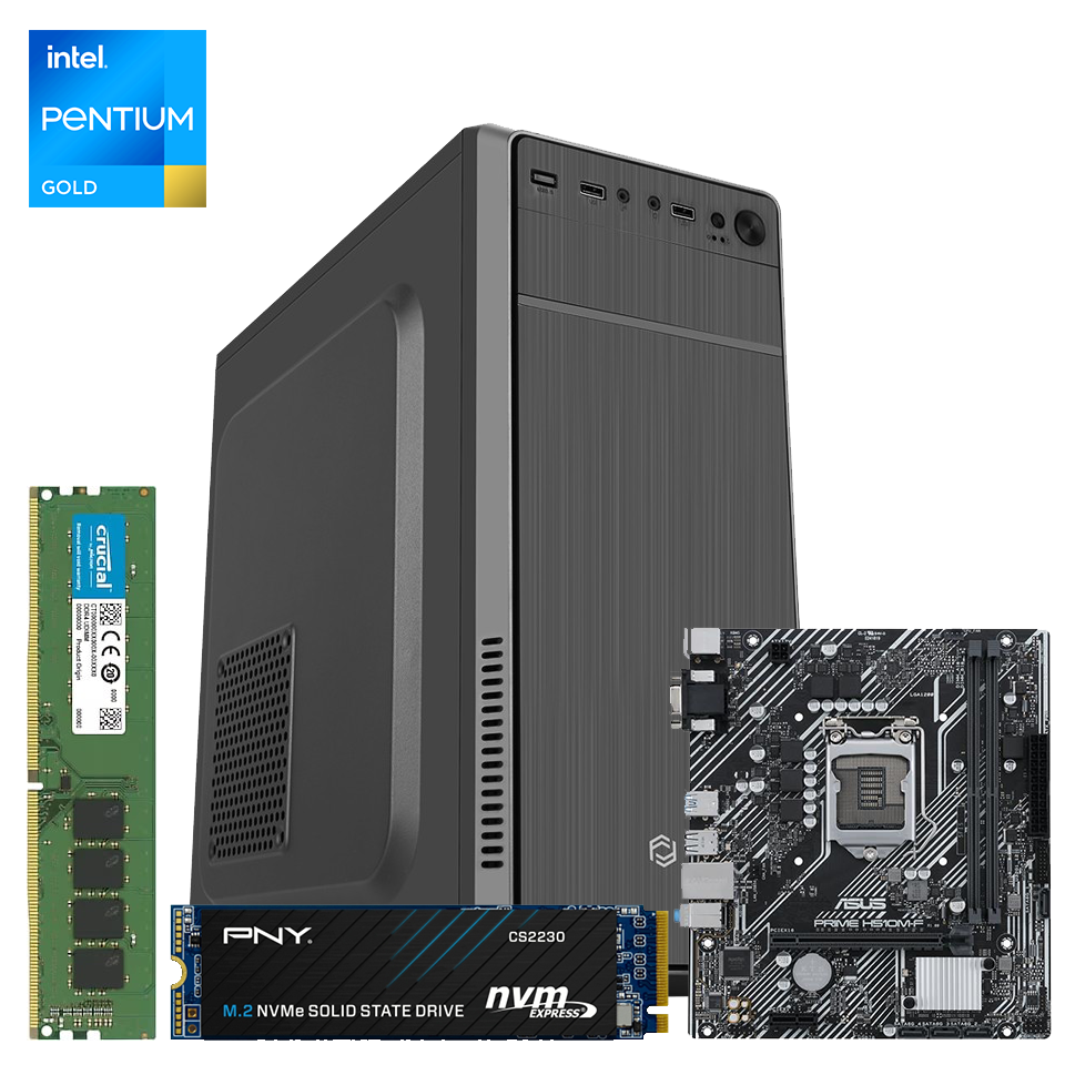 INTEL PENTIUM GOLD G6400 32GB RAM 1TB M.2 SSD
