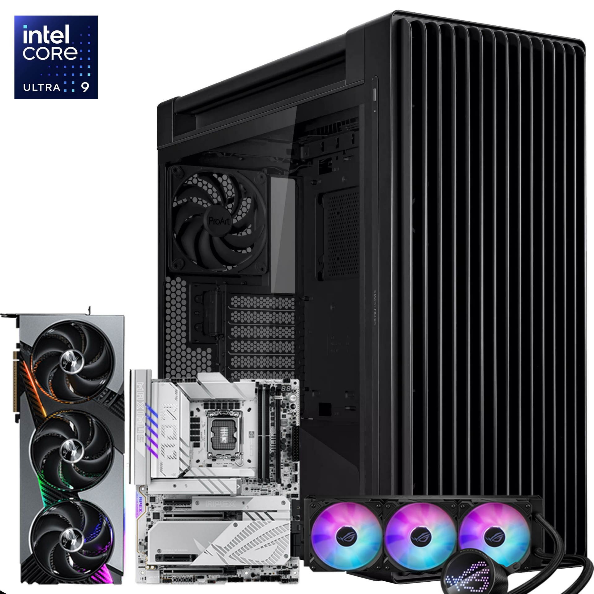 ProArt ULTRA 9 285K Vanguard SOC RTX5090-O32G 192GB DDR5 2TB M.2 + 16TB HDD W11P