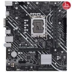 ASUS PRIME H610M-K D4 INTEL H610 LGA1700 DDR4 3200 DP HDMI M2 USB3.2 MATX ANAKART 90MB1A10-M0EAY0