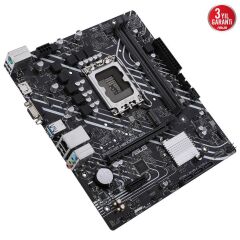 ASUS PRIME H610M-K D4 INTEL H610 LGA1700 DDR4 3200 DP HDMI M2 USB3.2 MATX ANAKART 90MB1A10-M0EAY0