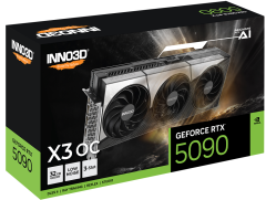 INNO3D RTX5090 X3 OC 32GB 512BİT GDDR7 3XDP, HDMI, DLSS 4, NVIDIA REFLEX 2 EKRAN KARTI