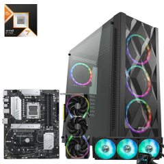 Ryzen 7 9800X3D RTX 5080 2TB M.2 64GB DDR5 DOS