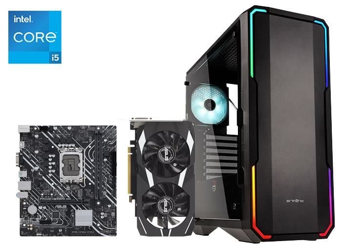 İ5-12400F 16GB DDR4 1TB M.2 SSD RTX3050 DOS