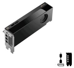 PNY RTX PRO 4000 BLACKWELL SSF 24GB GDDR7 192BİT 4XDP EKRAN KARTI VCNRTXPRO4000LP-SB