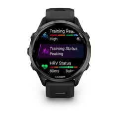 Garmin Forerunner 970 Karbon Gri DLC Titanyum Siyah | Gri