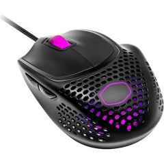 COOLER MASTER MM720 RGB ILTRA HAFİF 49GR MAT SİYAH OPTİK PROFESYONEL OYUNCU MOUSE