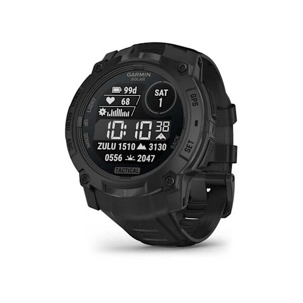 Garmin Instinct 3 – 50 mm Solar Tactical Edition Siyah
