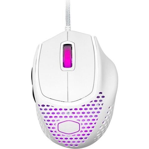 COOLER MASTER MM720 RGB ULTRA HAFİF 49GR PARLAK BEYAZ OPTİK PROFESYONEL OYUNCU MOUSE