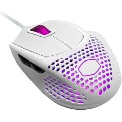 COOLER MASTER MM720 RGB ULTRA HAFİF 49GR PARLAK BEYAZ OPTİK PROFESYONEL OYUNCU MOUSE
