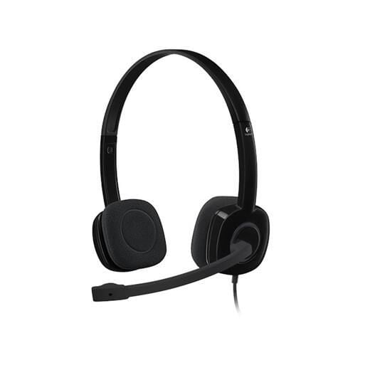 LOGITECH HEADSET 981-000589 H151 KABLOLU MİKROFONLU SİYAH STEREO TEK JAK KULAKLIK