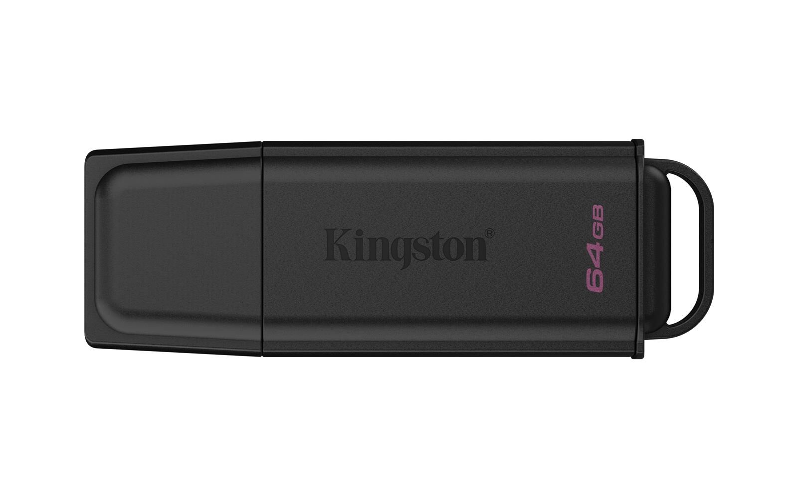 KİNGSTON DTXG2/64GB 64GB PORTABLE USB 3.2 GEN 1 DATATRAVELER EXODİA BLACK FLASH BELLEK