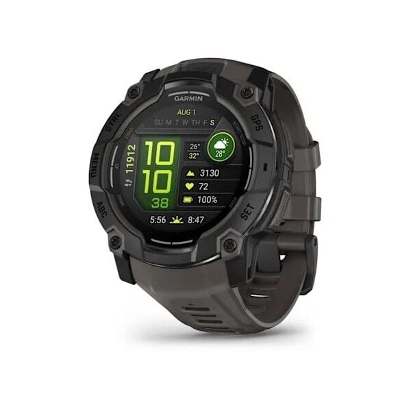 Garmin Instinct 3 – 50 mm AMOLED Kömür Siyahı
