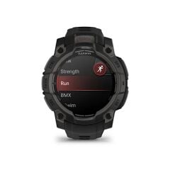 Garmin Instinct 3 – 45 mm AMOLED Siyah Silikon Kayışlı