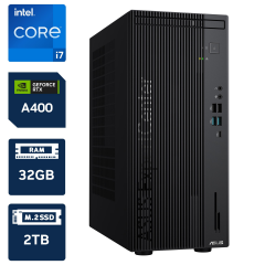 Asus ExpertCenter D701MER-7147003290 i7 14700 32GB DDR5 2TB M.2 RTX A400 4GB W11P Desktop