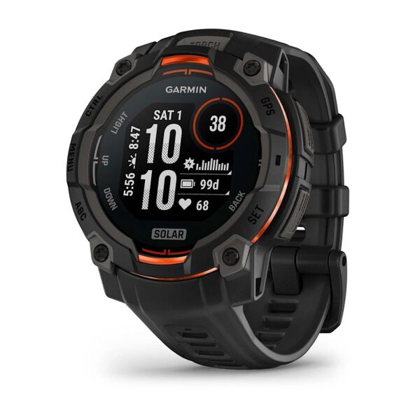Garmin Instinct 3 – 45 mm, Solar Siyah